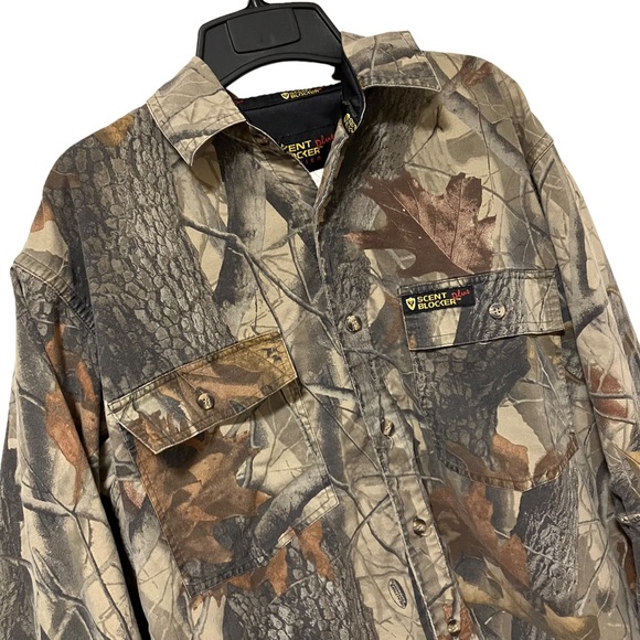 Scent Blocker Plus Frontier Button Up Camouflage Lined Shirt - Picture 2 of 10